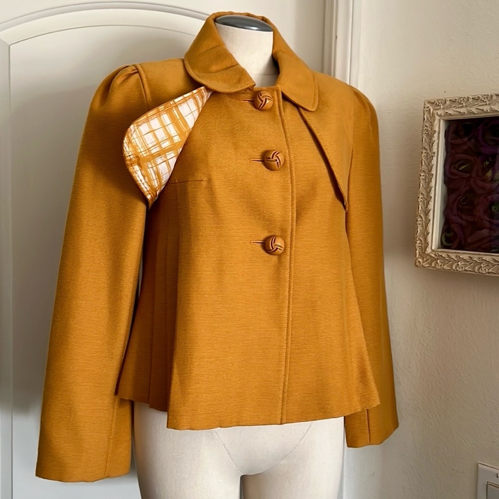 DIALOGUE / Vintage / Mustard Yellow Jacket - Picture 4 of 12